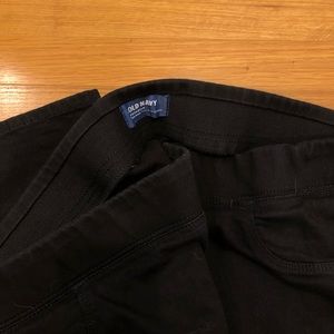 Black Old Navy Rockstar Jeggings